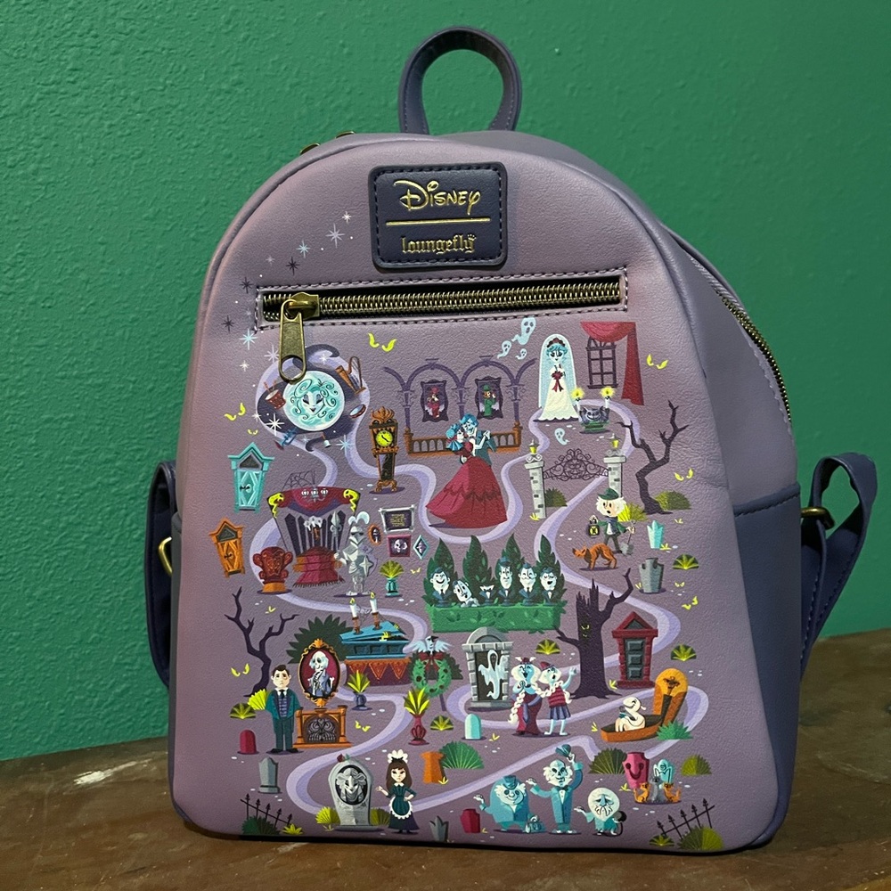 Loungefly Disney The Haunted Mansion Mini Backpack